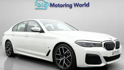 Używany BMW 520 M Sport 190 KM (139 kW) 2022 Biały Sedan/Limuzyna