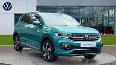 Turquoise Used 2021 VW T-Cross R-line SUV | £18,063 (Fair price)