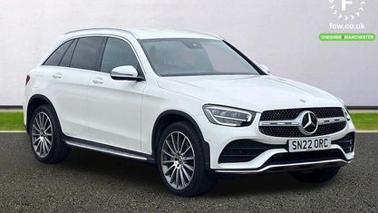 Begagnad Mercedes GLC300 AMG Line Premium 245 HK (180 kW) 2022 Vit Kombi
