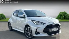 White Used 2023 Toyota Yaris Hybrid Hatchback | £21,230 (Fair price)