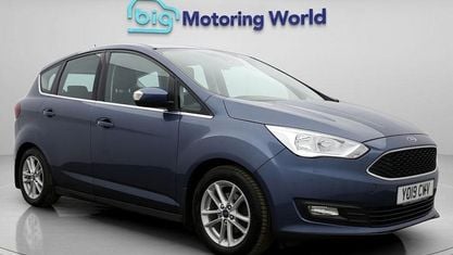 Używany Ford C-MAX Zetec 120 KM (88 kW) 2019 Niebieski Minivan