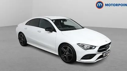 White Used 2022 Mercedes CLA180 AMG Line Premium Sedan | £23,749 (Fair price)