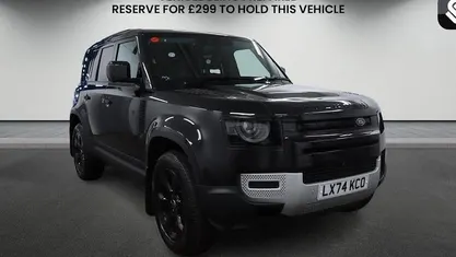 Used Land Rover Defender S 250 HP (183 kW) 2024 Santorini black SUV