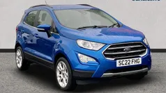 Blue Used 2022 Ford Ecosport Titanium SUV | £13,068 (Fair price)