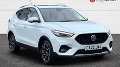 Solid arctic white Used 2022 MG ZS Exclusive Sedan | £12,000 (Fair price)