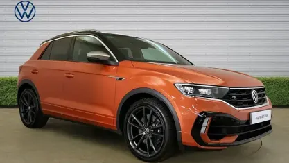 Used VW T-Roc R 300 HP (220 kW) 2021 Orange SUV