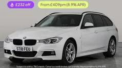 White Used 2018 BMW 320 M Sport Estate | £15,094 (Good price)