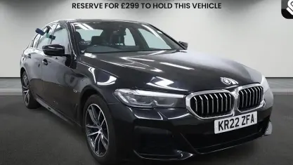 Used BMW 530e M Sport 292 HP (214 kW) 2022 Black Sedan