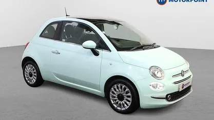 Green Used 2018 Fiat 500 Lounge Hatchback | £6,549 (Fair price)
