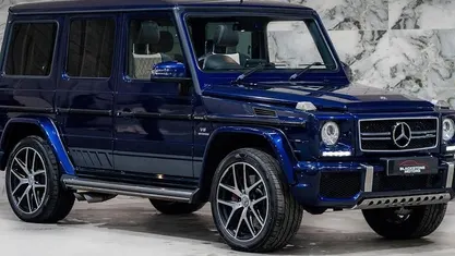 Used Mercedes G63 AMG Edition 463 571 HP (419 kW) 2017 Blue SUV