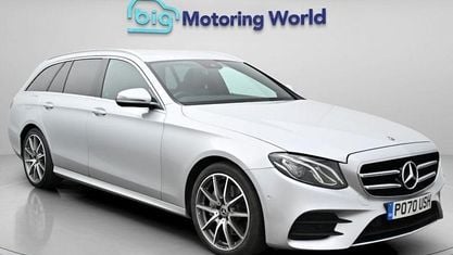 Usado Mercedes E200 AMG line 184 HP (135 kW) 2020 Prateado Carrinha