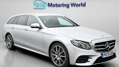 Begagnad Mercedes E200 AMG line 184 HK (135 kW) 2020 Silver Kombi