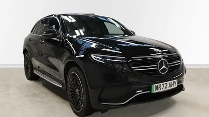 Black Used 2022 Mercedes EQC400 AMG Line Premium Plus SUV | £27,450 (Fair price)