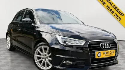 Used Audi A1 Sportback S-Line 125 HP (91 kW) 2016 Black Hatchback