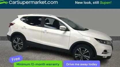 Używany Nissan Qashqai N-Connecta 140 KM (102 kW) 2020 Biały SUV
