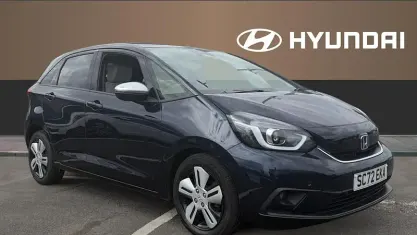 Used Honda Jazz Hybrid 109 HP (80 kW) 2022 Blue Hatchback