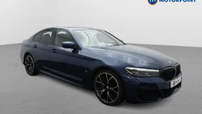 Begagnad BMW 520 M Sport 190 HK (139 kW) 2022 Blå Sedan