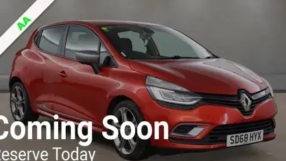 Used Renault Clio GT-Line 90 HP (66 kW) 2018 Red Hatchback