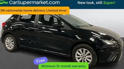 Used Seat Ibiza SE 80 HP (58 kW) 2023 Black Hatchback