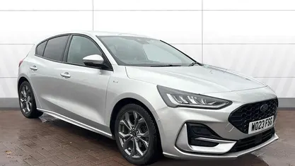 Silver Used 2023 Ford Focus ST-Line Hatchback | £15,299 (Fair price)