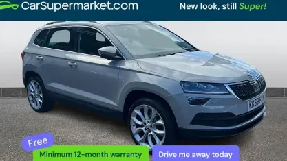 Usado Skoda Karoq 150 CV (110 kW) 2019 Gris SUV