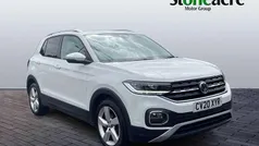 White Used 2020 VW T-Cross SEL SUV | £13,795 (Fair price)