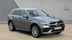 Selenite grey metallic Used 2022 Mercedes GLC300e AMG Line Premium SUV | £32,870 (Good price)