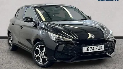 Metallic black pearl Used 2024 MG MG3 Trophy Hatchback | £13,990 (Fair price)