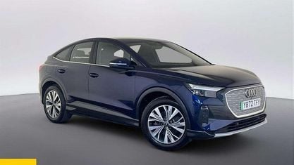 Usado Audi Q4 Sportback e-tron Sport 125 kW (170 HP) 2022 Azul SUV