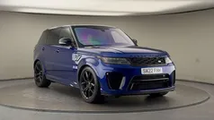 Estoril blue Used 2021 Land Rover Range Rover Sport SVR SUV | £52,500 (Fair price)