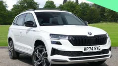 White Used 2024 Skoda Karoq SportLine SUV | £29,695 (Fair price)