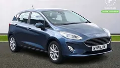 Blue Used 2019 Ford Fiesta Zetec Hatchback | £9,399 (Good price)