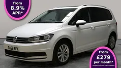 White Used 2018 VW Touran Family MPV | £16,218 (Good price)