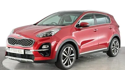 Used Kia Sportage 136 HP (100 kW) 2018 Red SUV