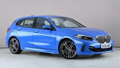 Used BMW 118 M Sport 140 HP (102 kW) 2020 Blue Hatchback