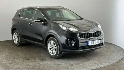Used Kia Sportage 132 HP (97 kW) 2018 Black SUV
