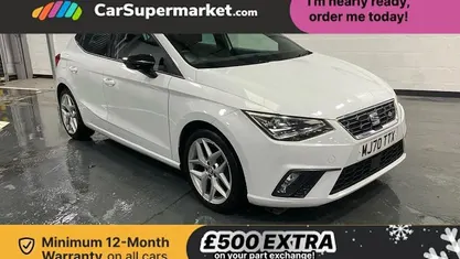 White Used 2020 Seat Ibiza FR Hatchback | £11,197 (Fair price)