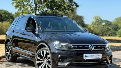Used VW Tiguan R-line 150 HP (110 kW) 2017 Black SUV