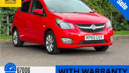 Used Vauxhall Viva 75 HP (55 kW) 2015 Red Hatchback