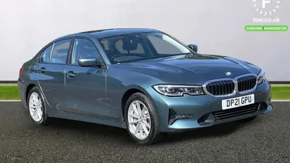 Used BMW 330e Impressive 292 HP (214 kW) 2021 Blue Sedan