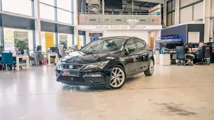 Used Seat Leon FR 150 HP (110 kW) 2017 Black Hatchback