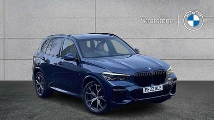 Used BMW X5 M Sport 340 HP (250 kW) 2022 Blue SUV