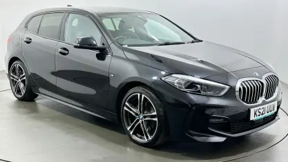 Used BMW 118 M Sport 150 HP (110 kW) 2021 Black Hatchback