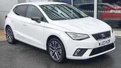 White Used 2023 Seat Ibiza XCELLENCE Lux Hatchback | £16,995 (Fair price)