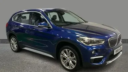Used BMW X1 xLine 192 HP (141 kW) 2018 Blue SUV