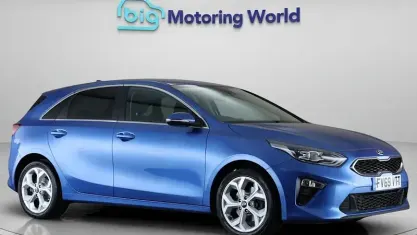 Used Kia Ceed 140 HP (102 kW) 2019 Blue Hatchback
