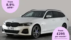 White Used 2021 BMW 330e M Sport Estate | £20,287 (Fair price)
