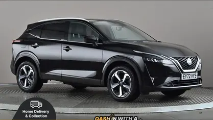 Used Nissan Qashqai N-Connecta 158 HP (116 kW) 2022 Black SUV
