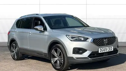 Used Seat Tarraco XCELLENCE Lux 150 HP (110 kW) 2019 Silver SUV