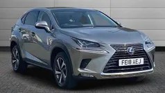Silver Used 2018 Lexus NX300h SUV | £21,695 (Fair price)